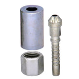 Maxbell Pipe Joint Washing Machine Accessories for Pressure Washer Steel Wire Pipe Inner Dia. 14mm B