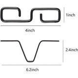 Maxbell Rain Chain Gutter Adapter Hook Durable V Adapter S Hook Rain Chain