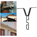 Maxbell Rain Chain Gutter Adapter Hook Durable V Adapter S Hook Rain Chain