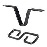 Maxbell Rain Chain Gutter Adapter Hook Durable V Adapter S Hook Rain Chain
