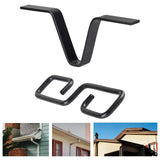 Maxbell Rain Chain Gutter Adapter Hook Durable V Adapter S Hook Rain Chain