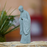 Maxbell Resin Aquarium Buddha Statue Figurine Indoor Decoration Landscape Standing