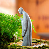 Maxbell Resin Aquarium Buddha Statue Figurine Indoor Decoration Landscape Standing