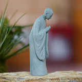 Maxbell Resin Aquarium Buddha Statue Figurine Indoor Decoration Landscape Standing