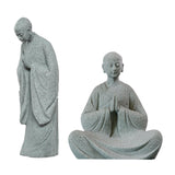 Maxbell Resin Aquarium Buddha Statue Figurine Indoor Decoration Landscape Standing