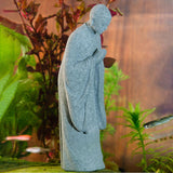 Maxbell Resin Aquarium Buddha Statue Figurine Indoor Decoration Landscape Standing