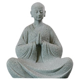 Maxbell Resin Aquarium Buddha Statue Figurine Indoor Decoration Landscape Sitting