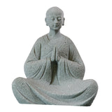 Maxbell Resin Aquarium Buddha Statue Figurine Indoor Decoration Landscape Sitting