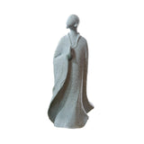 Maxbell Abstract Resin Aquarium Buddha Statue Figurine Fengshui Craft Standing
