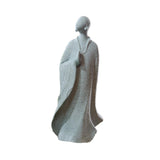 Maxbell Abstract Resin Aquarium Buddha Statue Figurine Fengshui Craft Standing