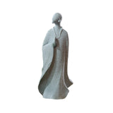 Maxbell Abstract Resin Aquarium Buddha Statue Figurine Fengshui Craft Standing