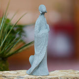 Maxbell Abstract Resin Aquarium Buddha Statue Figurine Fengshui Craft Standing