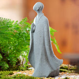 Maxbell Abstract Resin Aquarium Buddha Statue Figurine Fengshui Craft Standing
