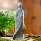 Maxbell Abstract Resin Aquarium Buddha Statue Figurine Fengshui Craft Standing