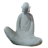 Maxbell Abstract Resin Aquarium Buddha Statue Figurine Fengshui Craft Sitting