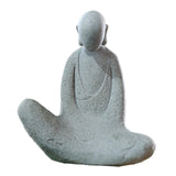 Maxbell Abstract Resin Aquarium Buddha Statue Figurine Fengshui Craft Sitting