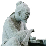 Maxbell Resin Aquarium Ancient Chinese Poetry Characters Figurine Ornament Durable