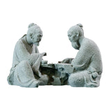 Maxbell Resin Aquarium Ancient Chinese Poetry Characters Figurine Ornament Durable