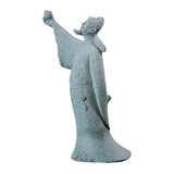 Maxbell Resin Aquarium Ancient Chinese Poetry Characters Figurine Ornament Durable