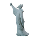 Maxbell Resin Aquarium Ancient Chinese Poetry Characters Figurine Ornament Durable