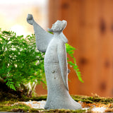 Maxbell Resin Aquarium Ancient Chinese Poetry Characters Figurine Ornament Durable