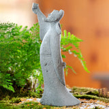 Maxbell Resin Aquarium Ancient Chinese Poetry Characters Figurine Ornament Durable