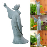 Maxbell Resin Aquarium Ancient Chinese Poetry Characters Figurine Ornament Durable