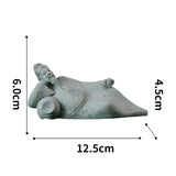 Maxbell Resin Aquarium Ancient Chinese Poetry Characters Figurine Ornament Durable