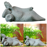 Maxbell Resin Aquarium Ancient Chinese Poetry Characters Figurine Ornament Durable