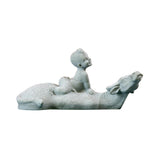 Maxbell Resin Aquarium Ancient Chinese Poetry Characters Figurine Ornament Durable