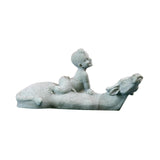 Maxbell Resin Aquarium Ancient Chinese Poetry Characters Figurine Ornament Durable
