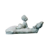 Maxbell Resin Aquarium Ancient Chinese Poetry Characters Figurine Ornament Durable