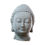 Maxbell Resin Fish Tank Buddha Head Sculpture Home Decor Landscaping A