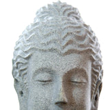 Maxbell Resin Fish Tank Buddha Head Sculpture Home Decor Landscaping B