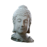 Maxbell Resin Fish Tank Buddha Head Sculpture Home Decor Landscaping B