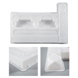 Maxbell Reusable Garden Edging Maker Cement Brick Mould for Walkway Garden Yard