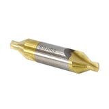 Maxbell 6Pcs Drill Set 60 Degree Angle 1.0mm-5.0mm for Lathe Metalworking