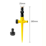 Maxbell 2 Pieces Rotation Auto Irrigation System Automatic for Lawn Irrigation