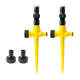 Maxbell 2 Pieces Rotation Auto Irrigation System Automatic for Lawn Irrigation