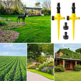 Maxbell 2 Pieces Rotation Auto Irrigation System Automatic for Lawn Irrigation