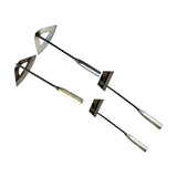 Maxbell Hoe with Handle Gardening Hand Tools Durable for Loosening Landscaping Hollow A