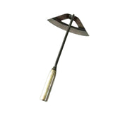 Maxbell Hoe with Handle Gardening Hand Tools Durable for Loosening Landscaping Hollow A