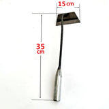 Maxbell Hoe with Handle Gardening Hand Tools Durable for Loosening Landscaping Trapezoid Large