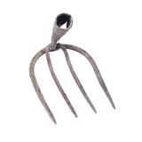 Maxbell Rake Head Four Tooth High Carbon Steel for Weeding Soil Loosening Farm L Pointed Head