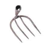 Maxbell Rake Head Four Tooth High Carbon Steel for Weeding Soil Loosening Farm L Pointed Head