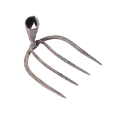 Maxbell Rake Head Four Tooth High Carbon Steel for Weeding Soil Loosening Farm L Pointed Head