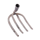 Maxbell Rake Head Four Tooth High Carbon Steel for Weeding Soil Loosening Farm Round Head L