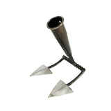 Maxbell Triangle Hoe Digging Soil Manuring Tool for Agricultural Soil Loosening 2 Tooth