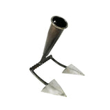 Maxbell Triangle Hoe Digging Soil Manuring Tool for Agricultural Soil Loosening 2 Tooth