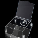 Maxbell Transparent Acrylic Automatic Bird Feeder for birds Cockatiel Parakeet S